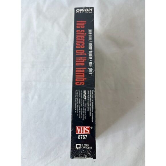 Silence Of The Lambs 1990 VHS Movie 1st Release Watermark Sealed-New - Picture 2 of 6